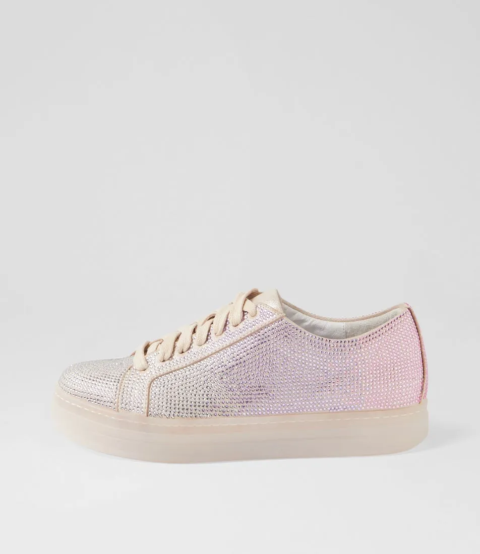 DJANGO & JULIETTE Novie Nude Multi Sneakers