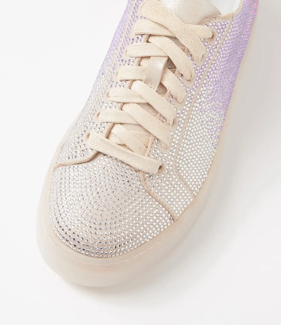 DJANGO & JULIETTE Novie Nude Multi Sneakers