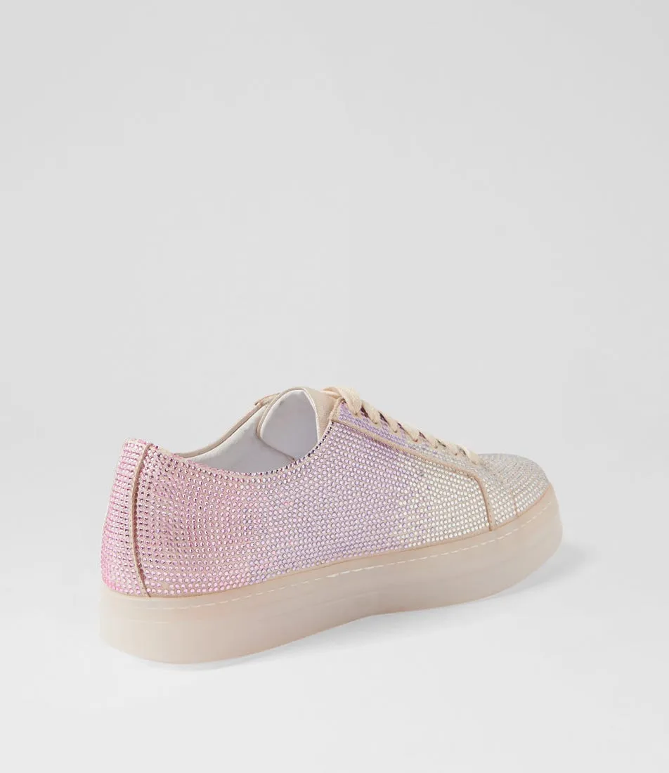 DJANGO & JULIETTE Novie Nude Multi Sneakers