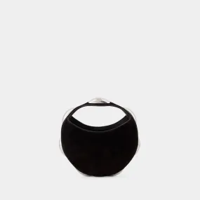 Dome Circular Top Handle Bag - Alexander Wang - Leather - Black