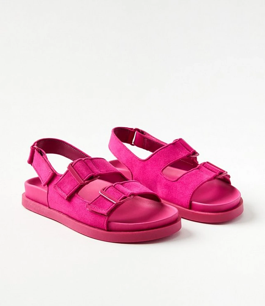 Double Strap Molded Footbed Sandals