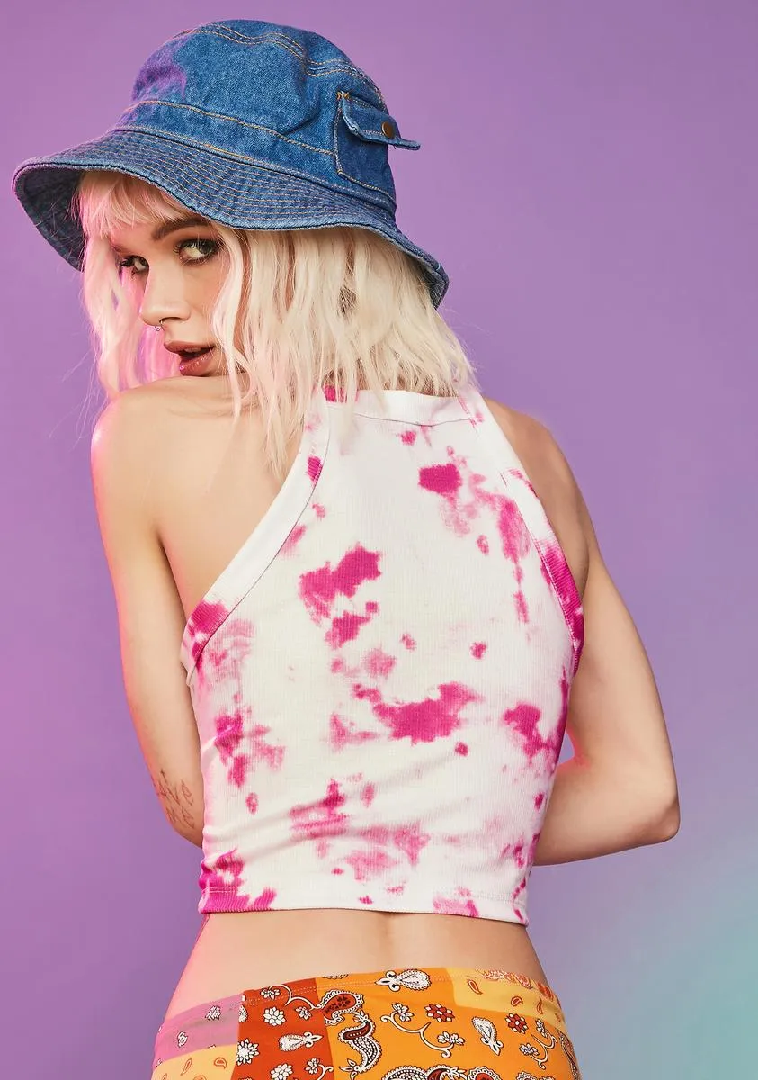 Easy Breezy Tie Dye Crop Tank-