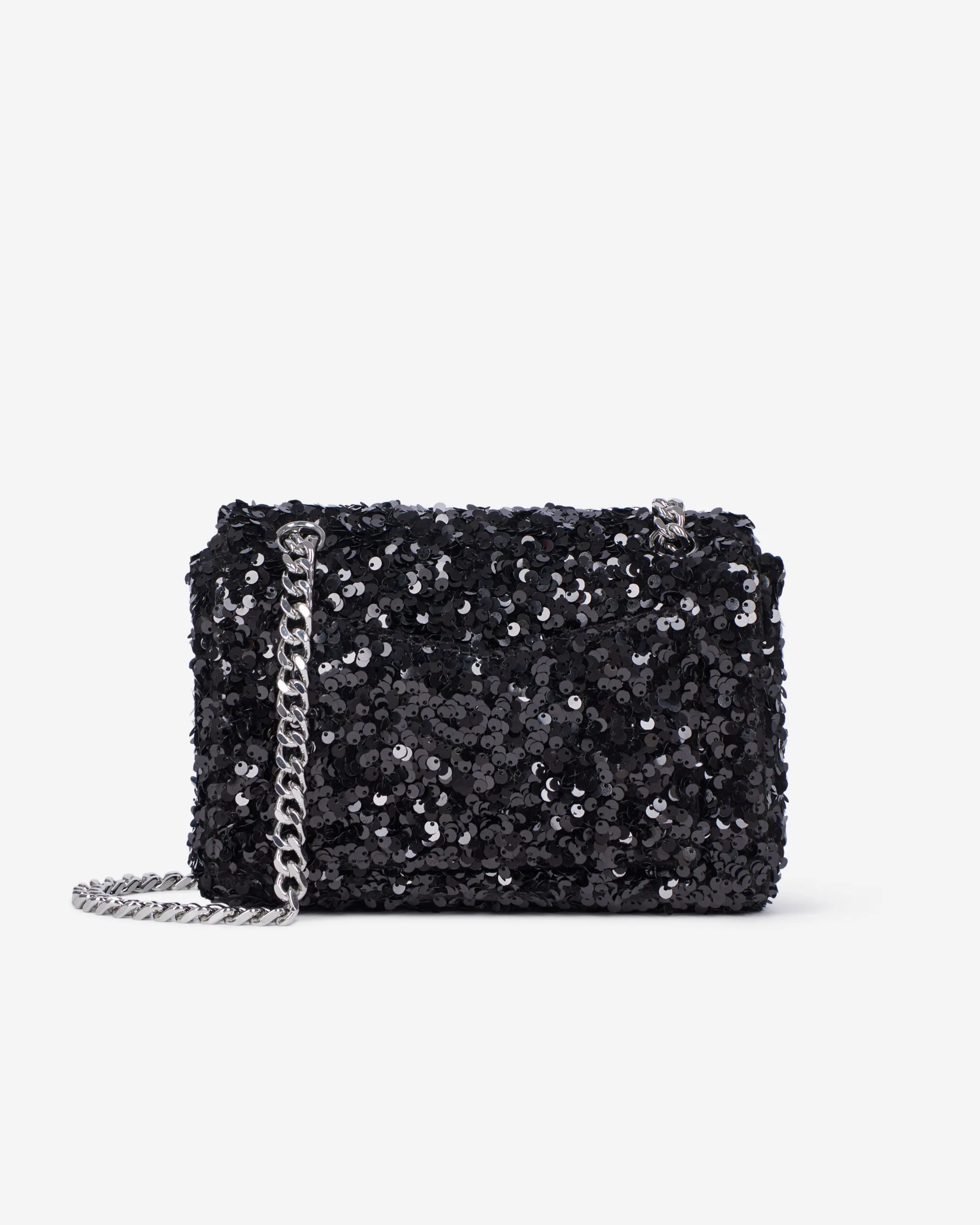 Emily soft bag with black sequins