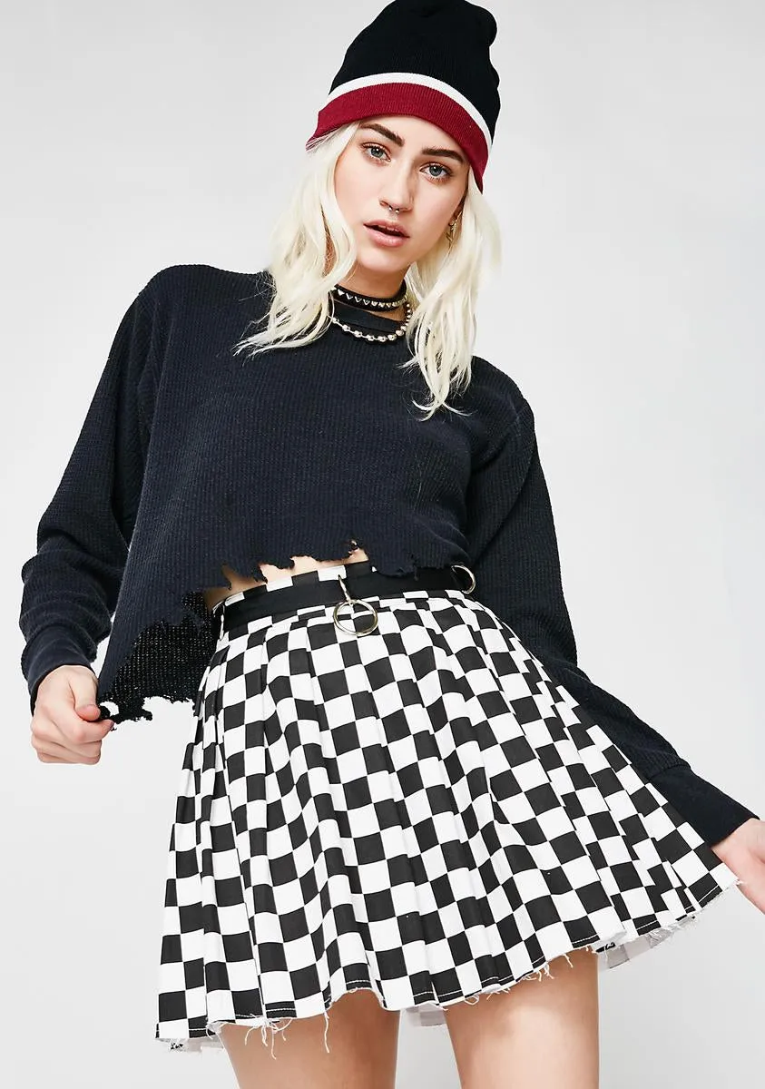 Fast N' Furious Checkered Skirt-