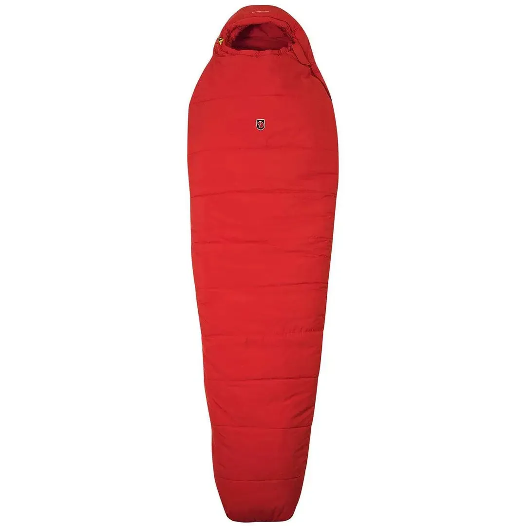 Fjallraven Skule Three Seasons Sleeping Bag Regular Red