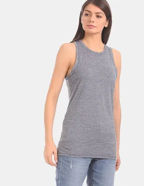 GAP Women Grey Racerback Muscle Tank