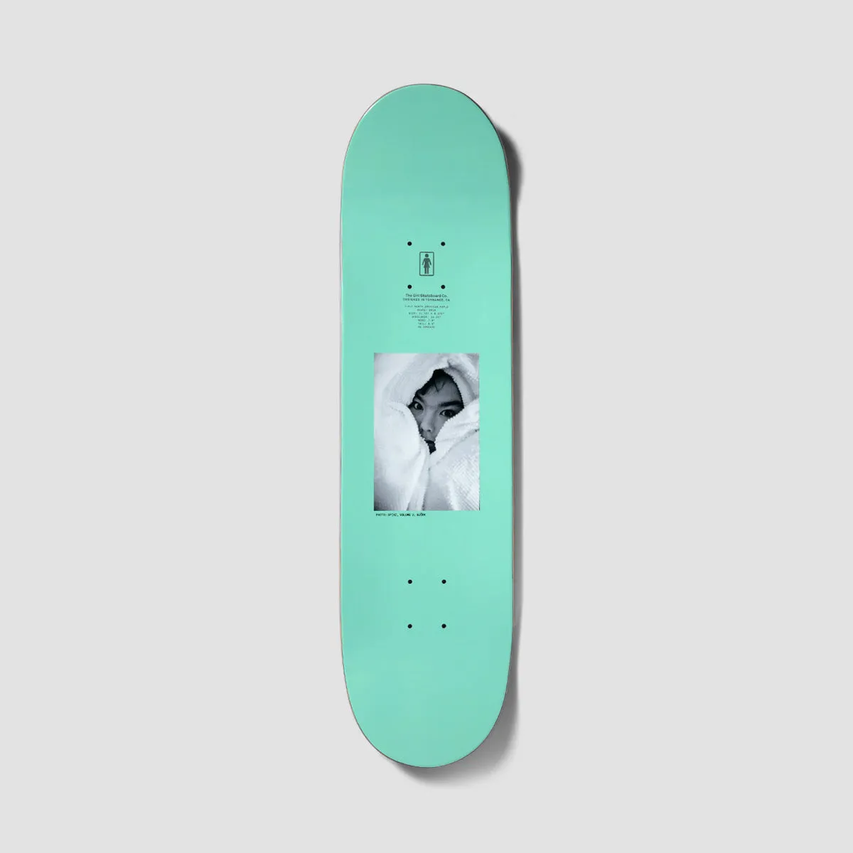 Girl Spike Photo Bjork Skateboard Deck - 8.375