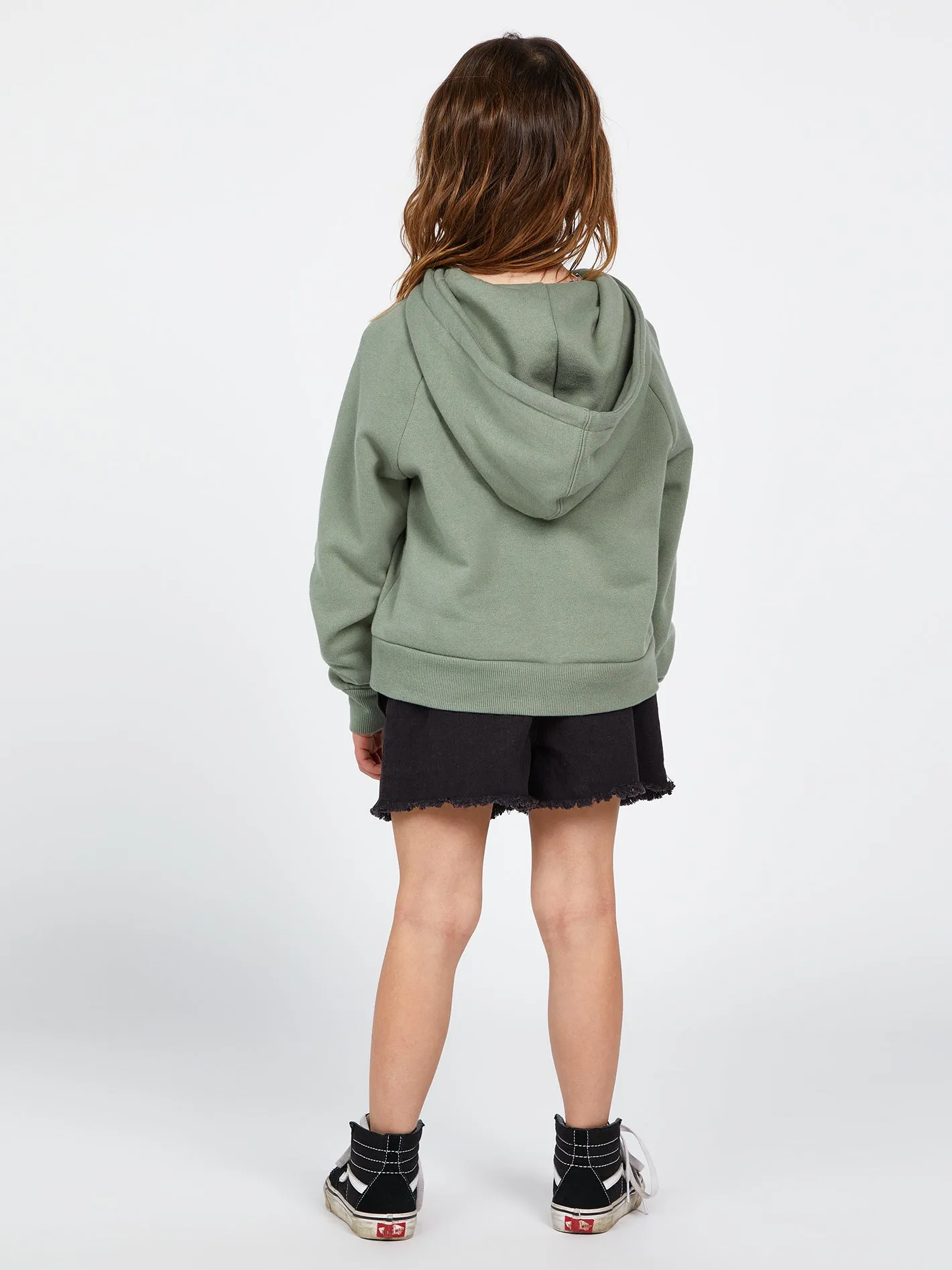 Girls Truly Stokin Hoodie - Light Army