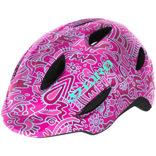 Giro Scamp MIPS Child Helmet - Pink Flower Land