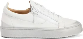 Giuseppe Zanotti Frankie Match logo-lettering sneakers White