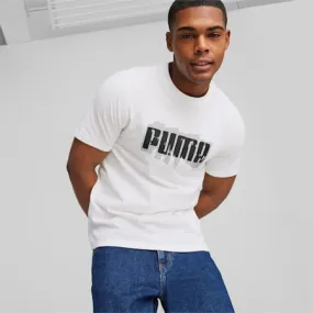 Graphics Wording Men's Tee | PUMA White | PUMA Shop All Puma | PUMA 