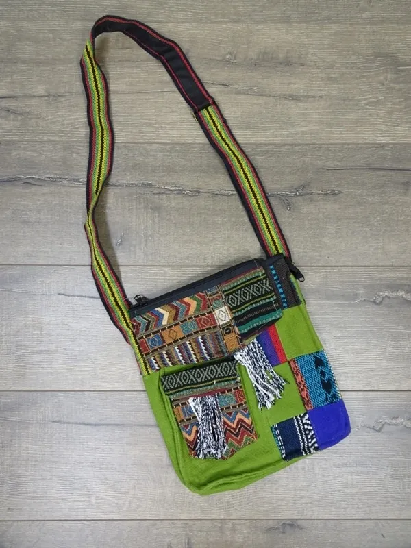 Gringo Patchwork Shoulder Bag