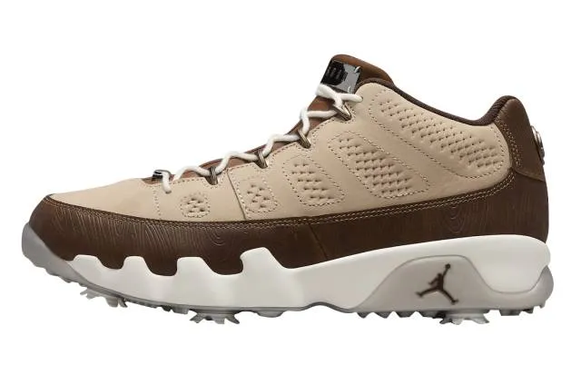 Happy Life Wood x Air Jordan 9 Low Golf