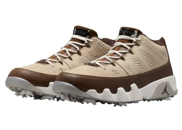 Happy Life Wood x Air Jordan 9 Low Golf