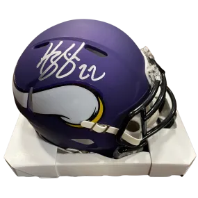 Harrison Smith Autographed Minnesota Vikings Speed Mini Helmet