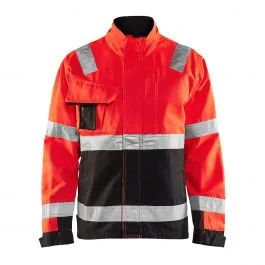 High Vis Jacket 4064 High Vis Rood/Zwart - Blåkläder