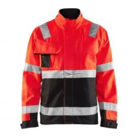 High Vis Jacket 4064 High Vis Rood/Zwart - Blåkläder