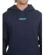 Hurley Cosmic Waves Slub Hoodie Midnight Aqua