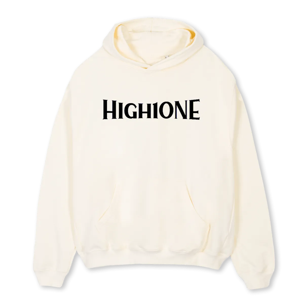 ILK BASKI OSH BP Cream Oversized Hoodie.