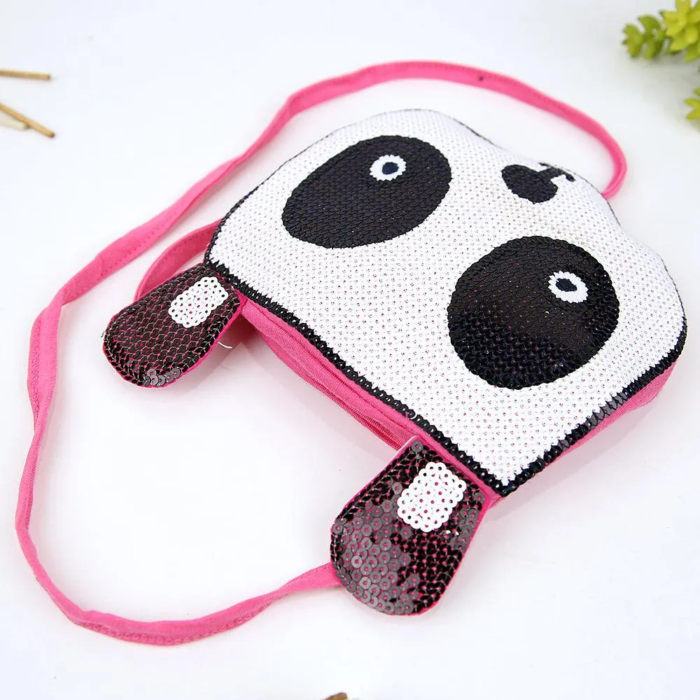 Imported Stylish Sequin Cross Body Cotton Bag For Girls