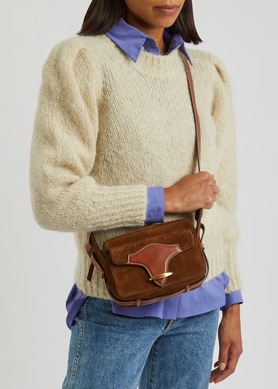 ISABEL MARANT Wasy suede cross-body bag -                         -                     -                