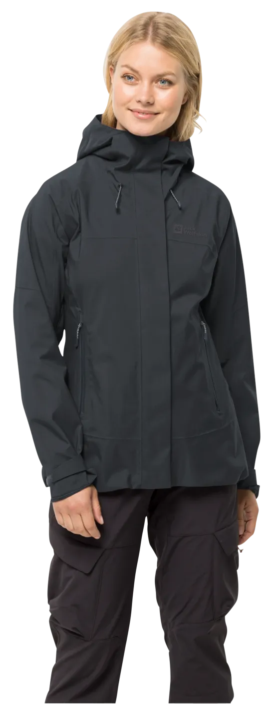 Jack Wolfskin Women's Kammweg 2-Layer Jacket Phantom | Buy Jack Wolfskin Women's Kammweg 2-Layer Jacket Phantom here |