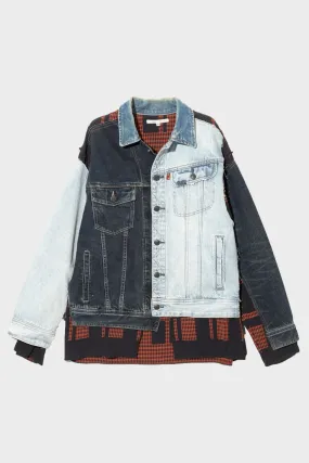 Jean Jacket/Covered Jacket - Navy