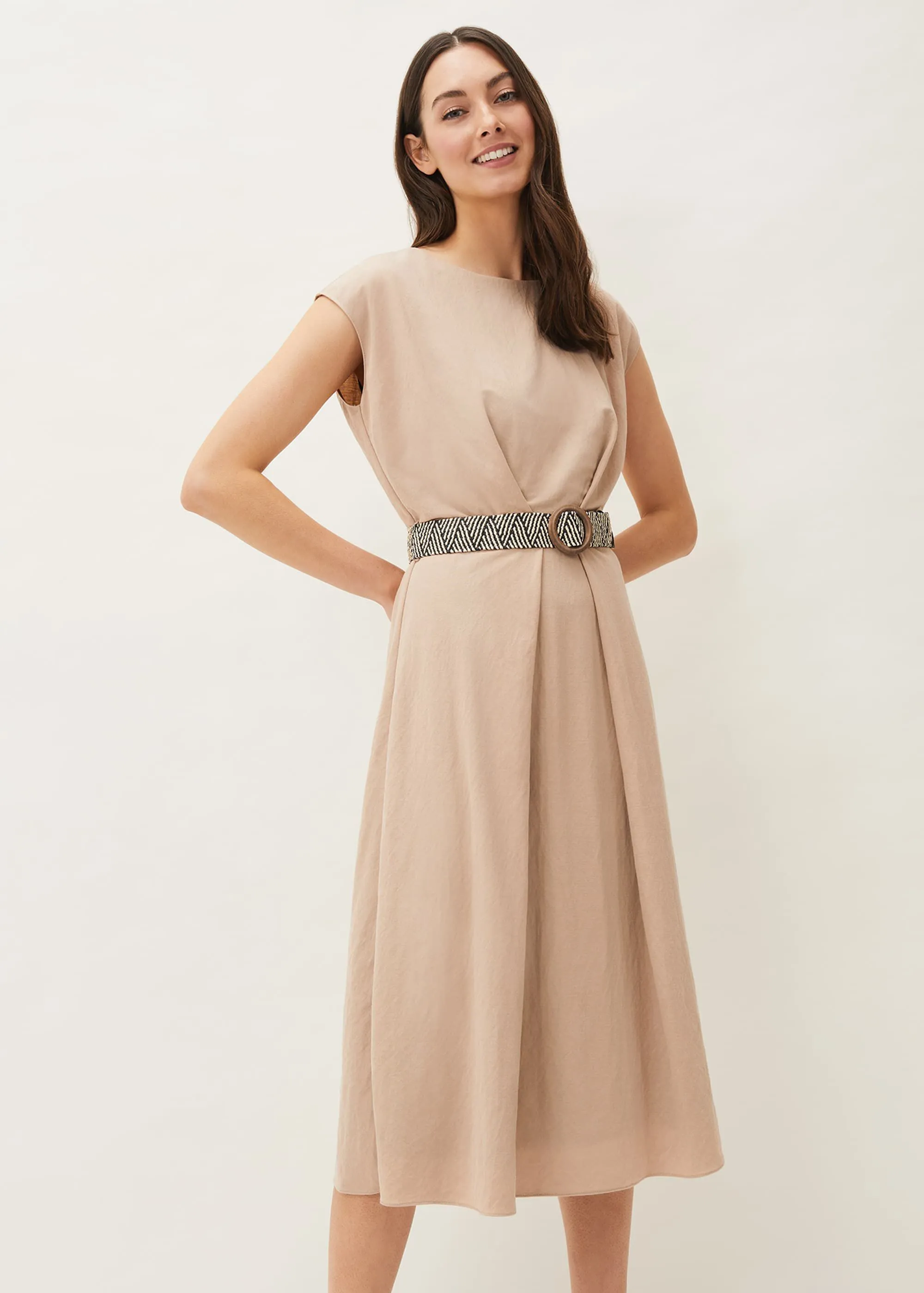 Jenna Belted Dress