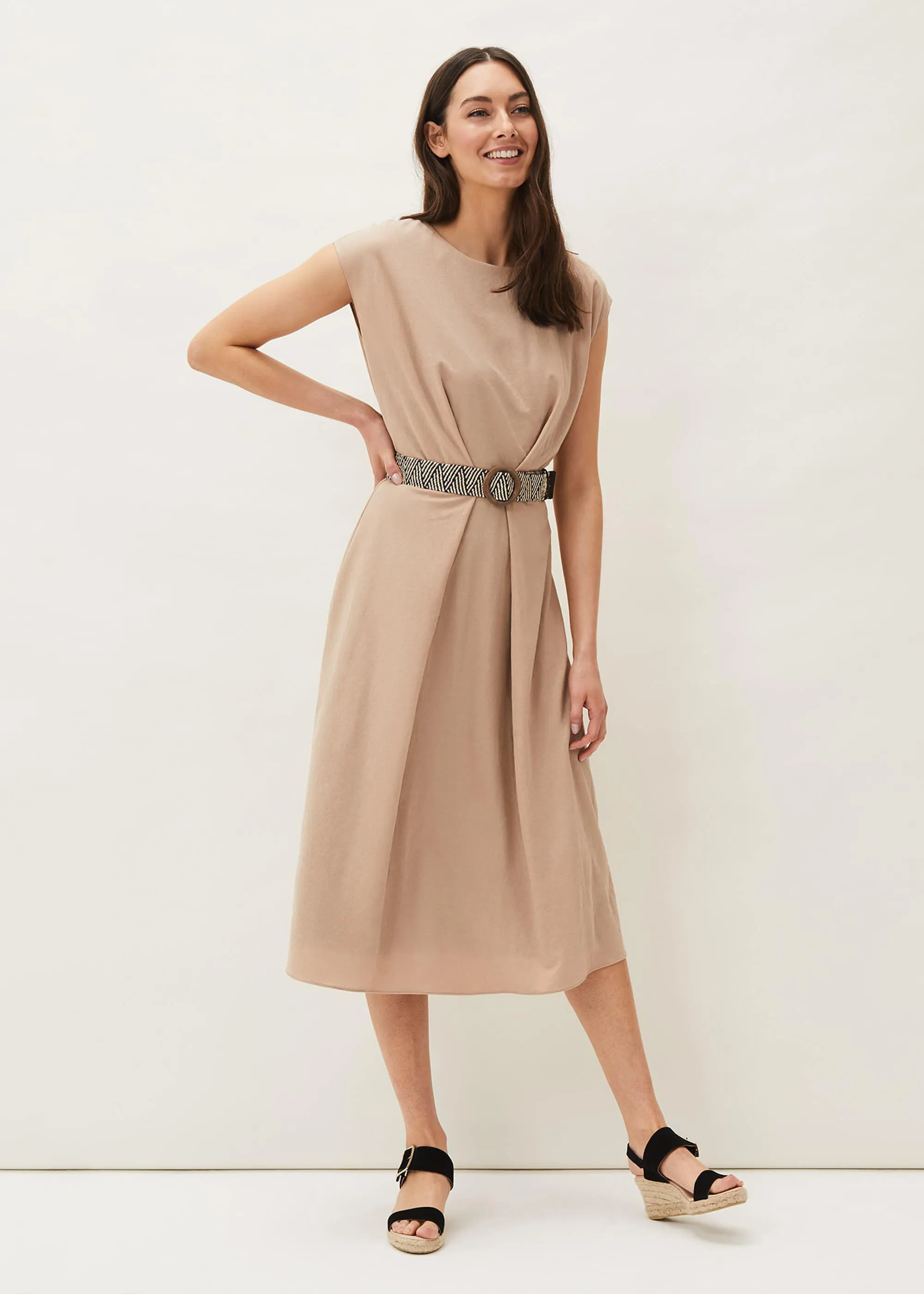 Jenna Belted Dress