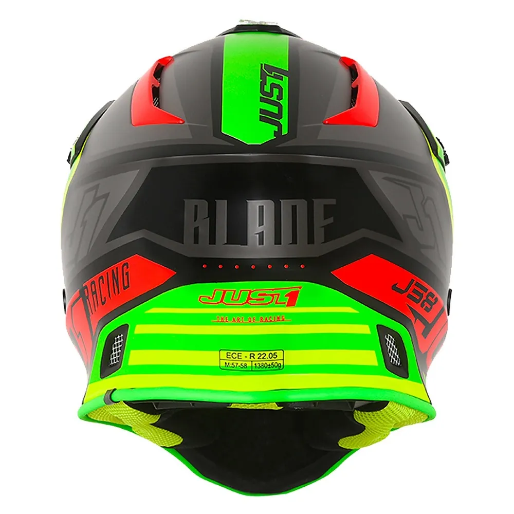 Just1 J38 Blade Helmet - Lime