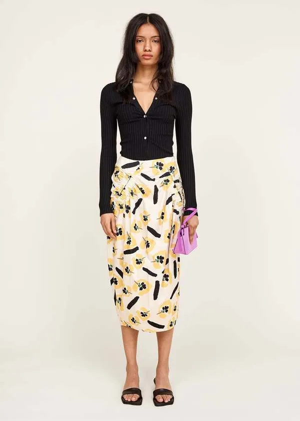 Karla Skirt - Flower Print