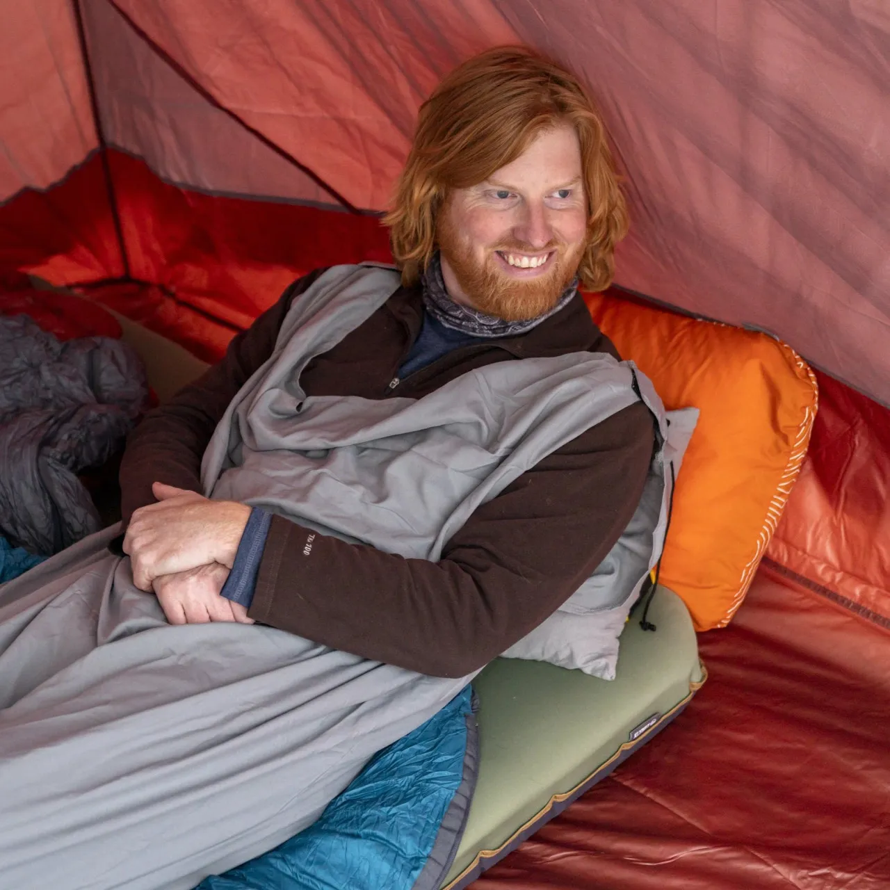 Klymit Nest Sleeping Bag Liner Grey