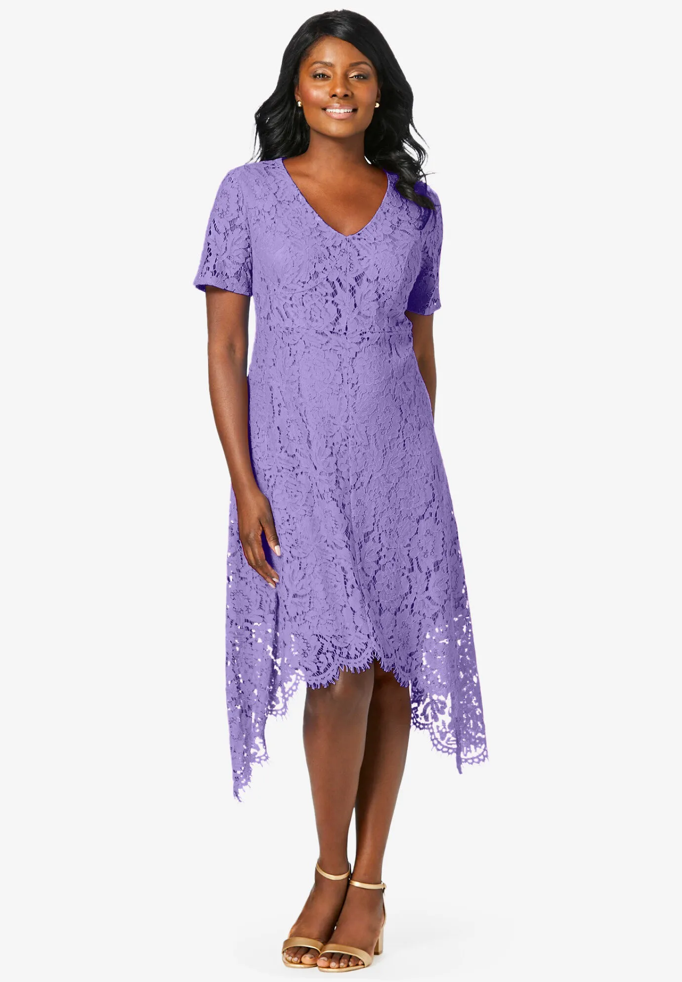 Lace Handkerchief Dress