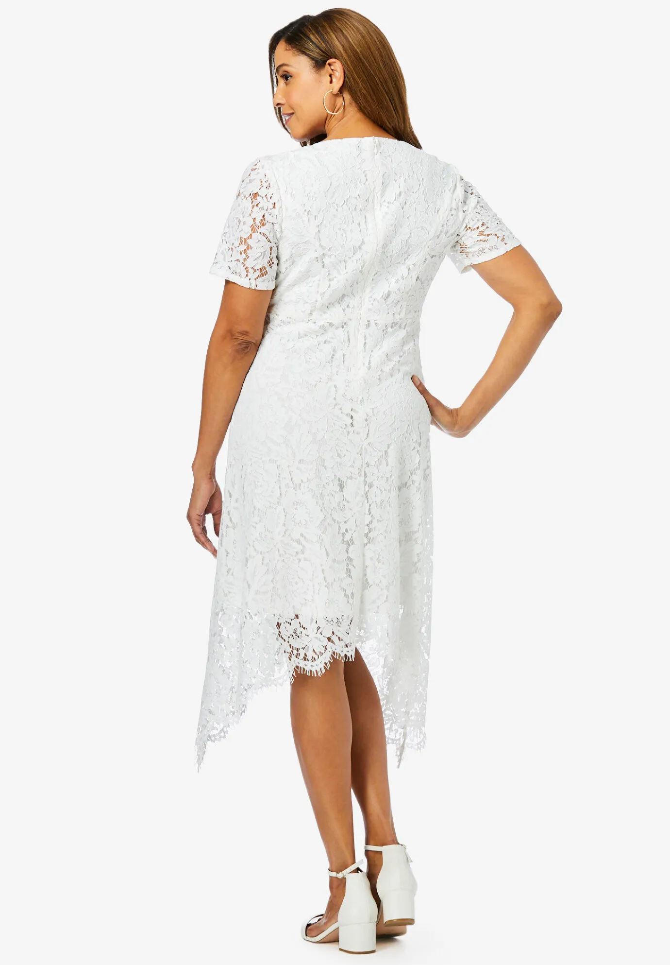 Lace Handkerchief Dress