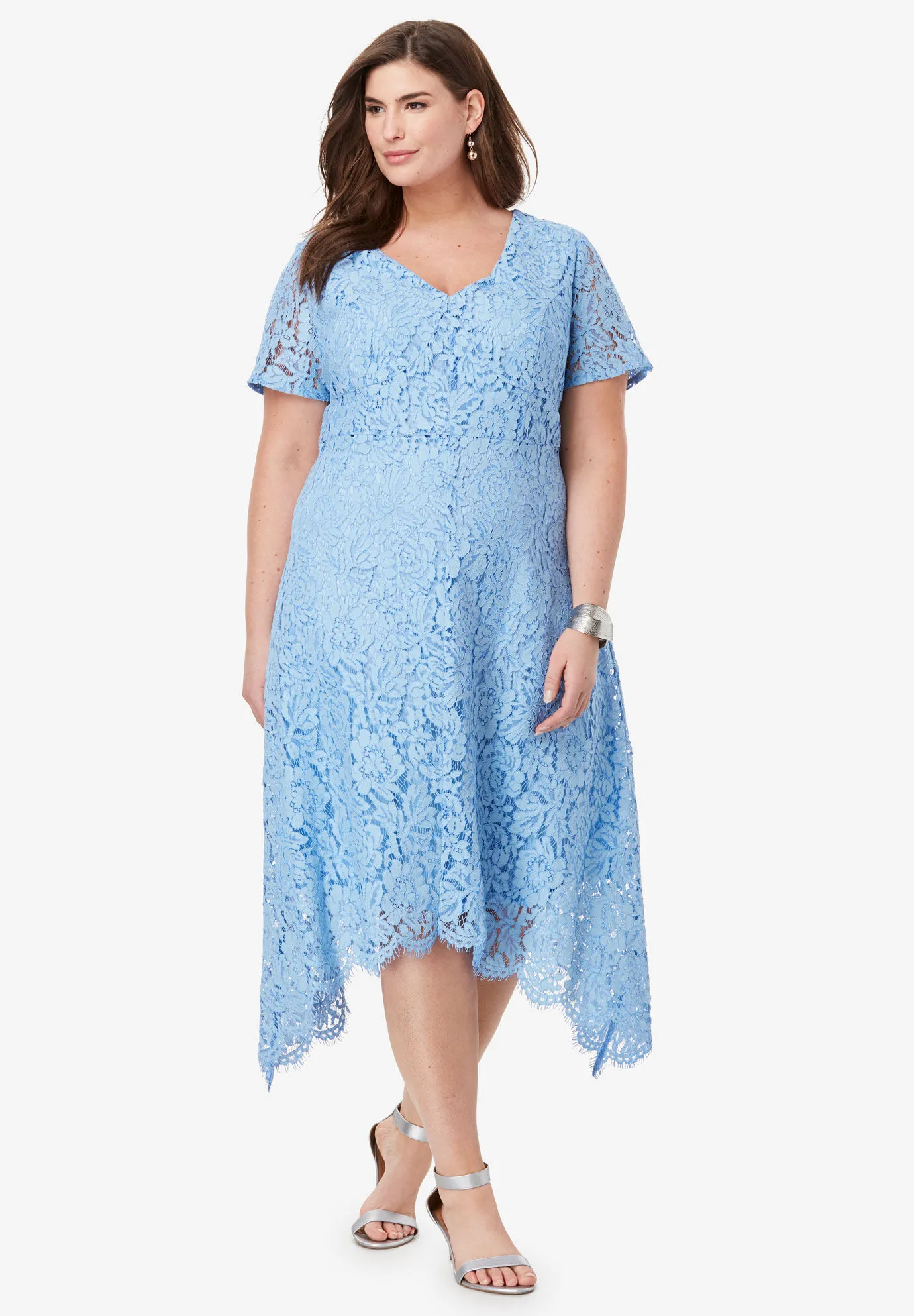 Lace Handkerchief Dress