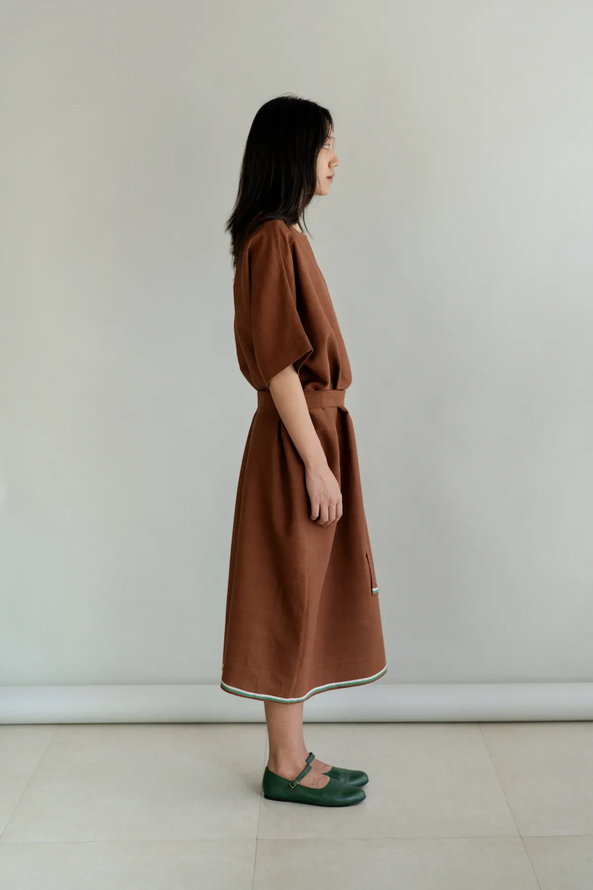 LISA Dress - CHESTNUT