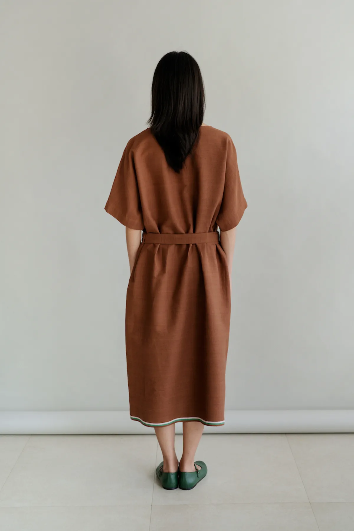 LISA Dress - CHESTNUT