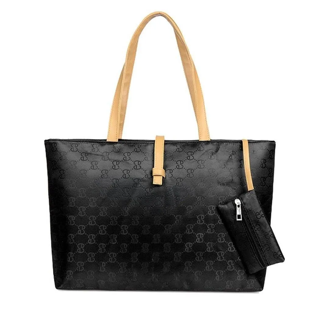 Logo Print Shoulder Bag - Multiple Colors