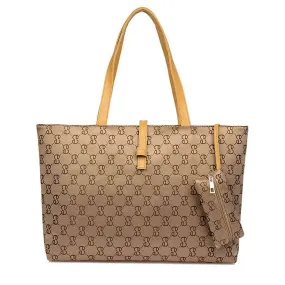 Logo Print Shoulder Bag - Multiple Colors