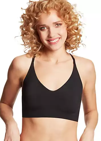 Maidenform Lace Pure Comfort V-Neck Pullover Non-Wired Full Cup Bra | Grattan