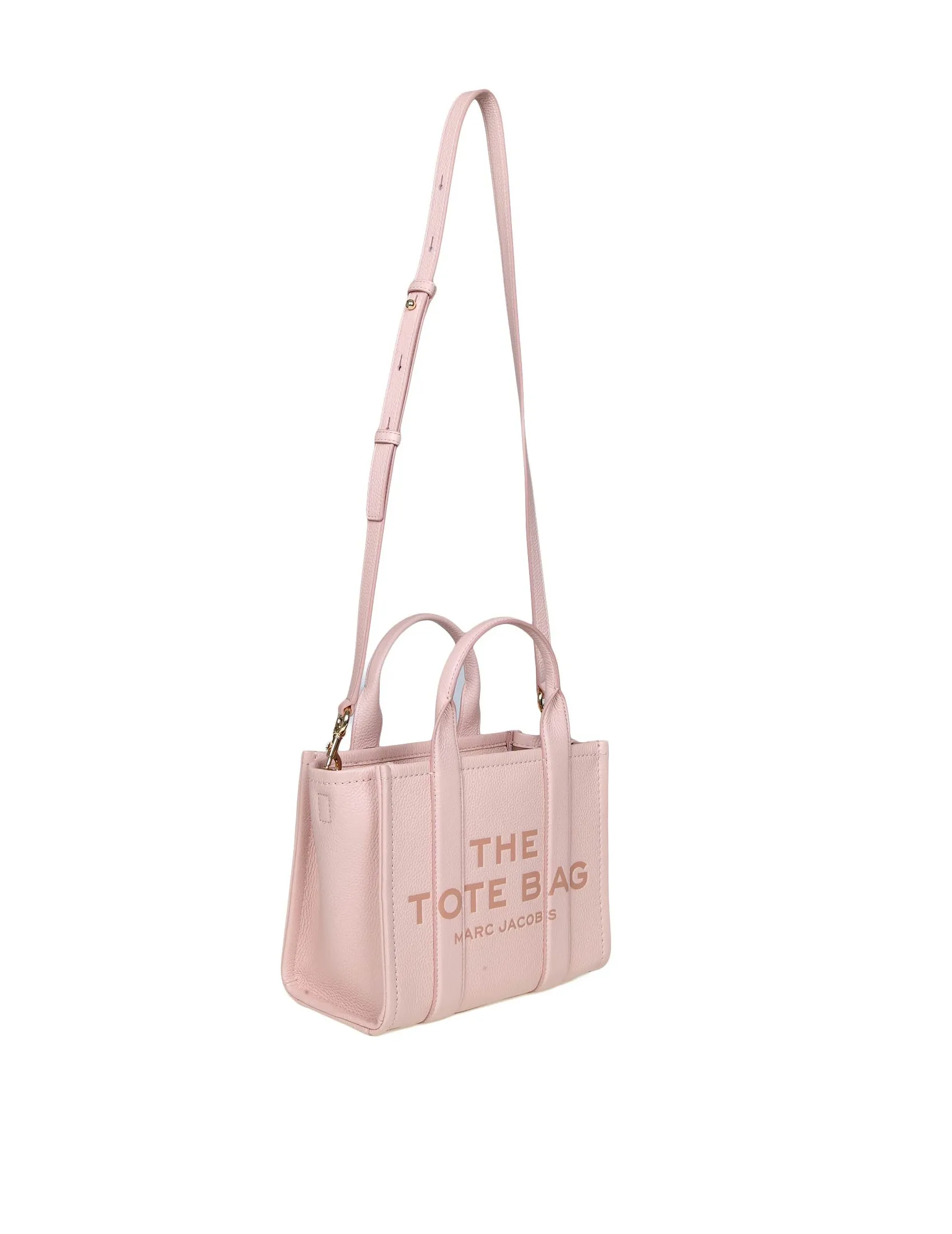 MARC JACOBS TOTE SMALL IN PELLE COLORE ROSA