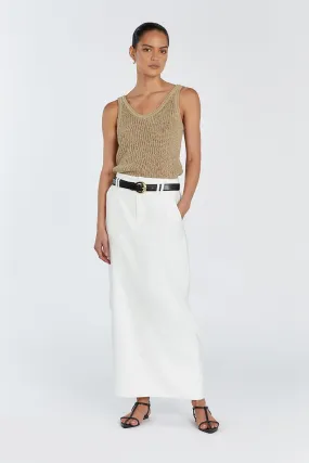 MARGOT SAGE SCOOP KNIT TANK