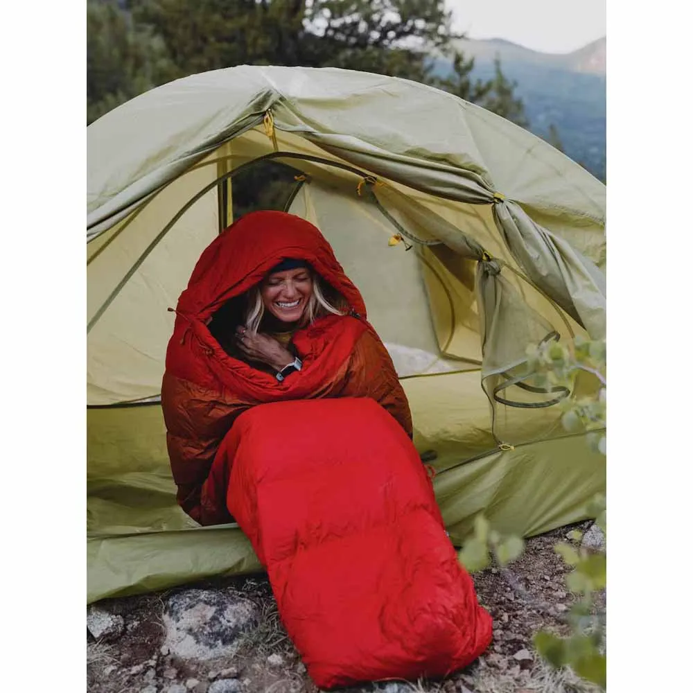 Marmot Lost Coast 40 Left Zipper Sleeping Bag - Team Red/Auburn