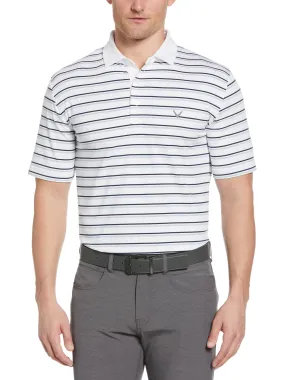 Mens Feeder Stripe Golf Polo