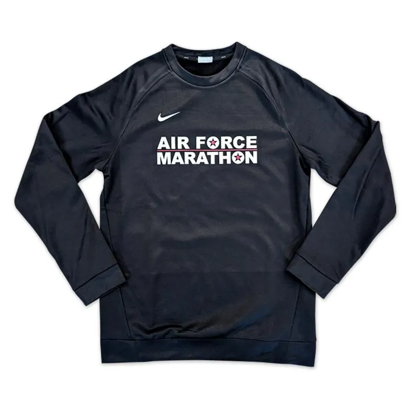 Men's Nike Therma Crew Air Force Marathon