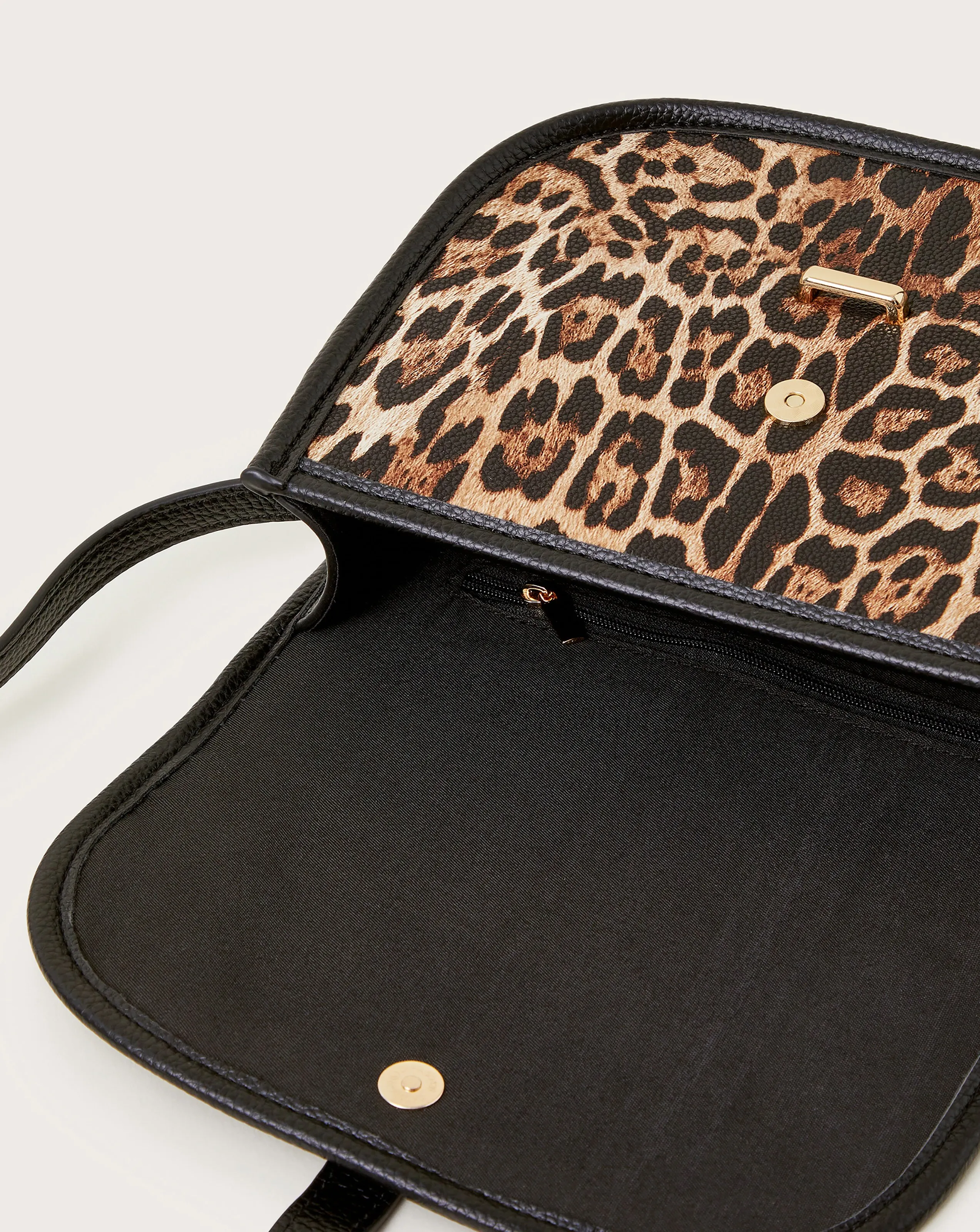 Monsoon Mava Leopard Cross-Body Bag | Simply Be