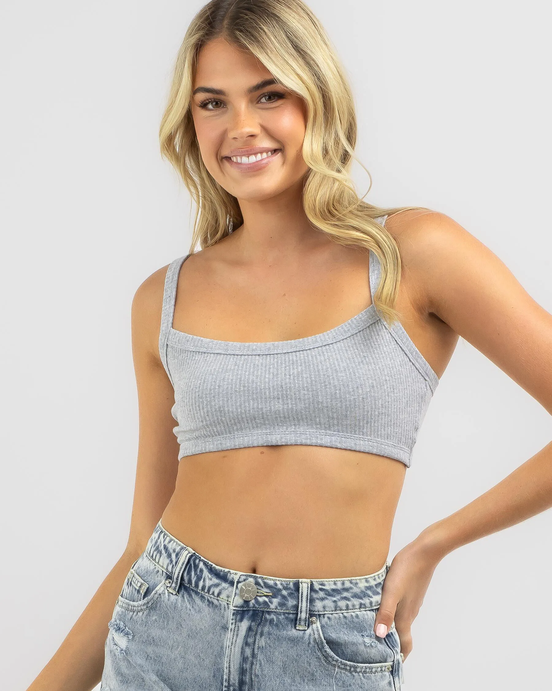 Mooloola Basic Ultra Tank Crop Top