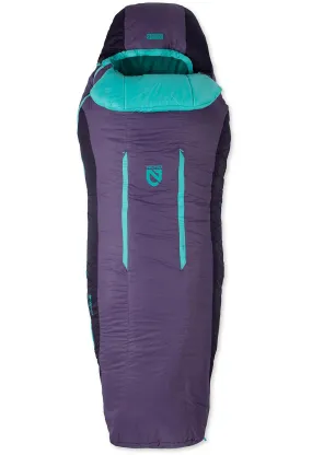 Nemo Forte 20 Reg Women's Sleeping Bag - Tide Pool/Shaded Thistle