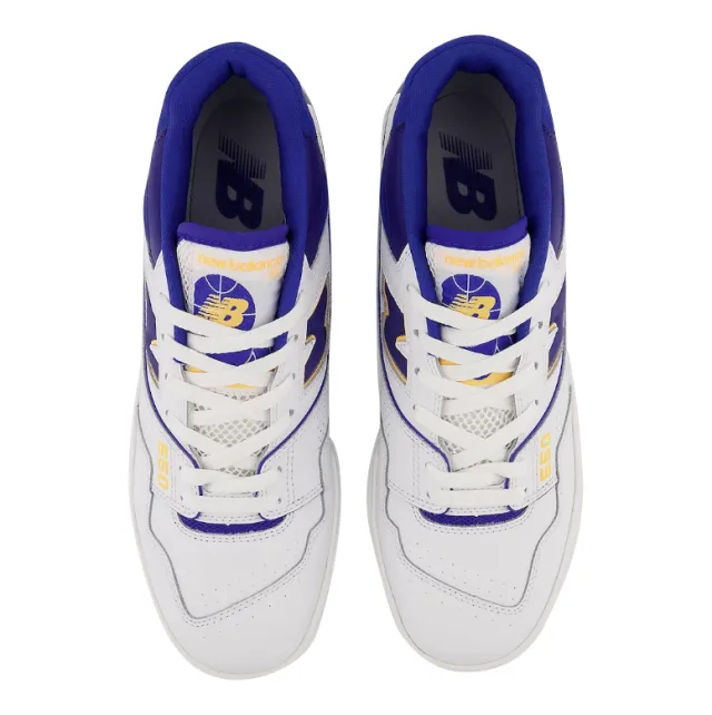 New balance 550 lakers pack purple gold white bb550wtn