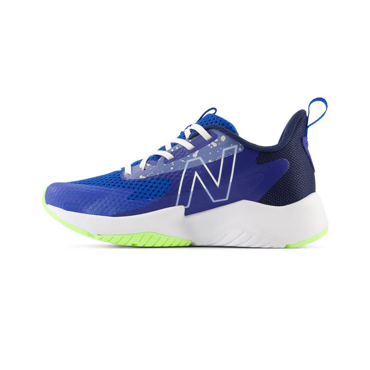 New Balance Big Kids Rave Run v2 - Team Royal / Blue Oasis / Bleached Lime Glo